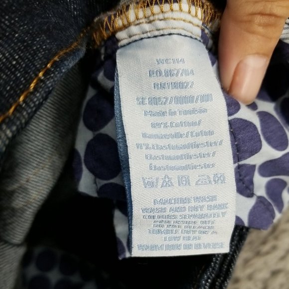 Boden Skinny Stretch Blue Jeans Women's US 6 L - Picture 4 of 7